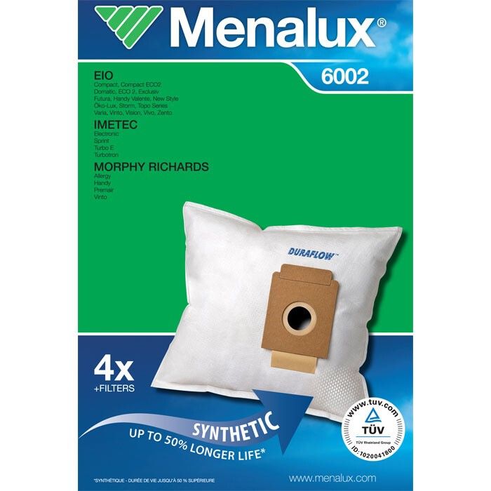 Menalux STAUBBEUTEL 4STK+1MOTO/+1MICRO (6002 F.DIVERSE) 4 St