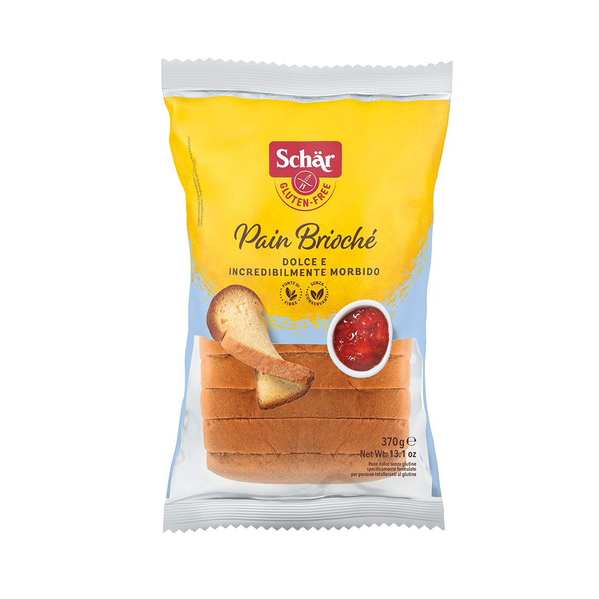 Pain Brioché Senza Glutine - Schär 370 g