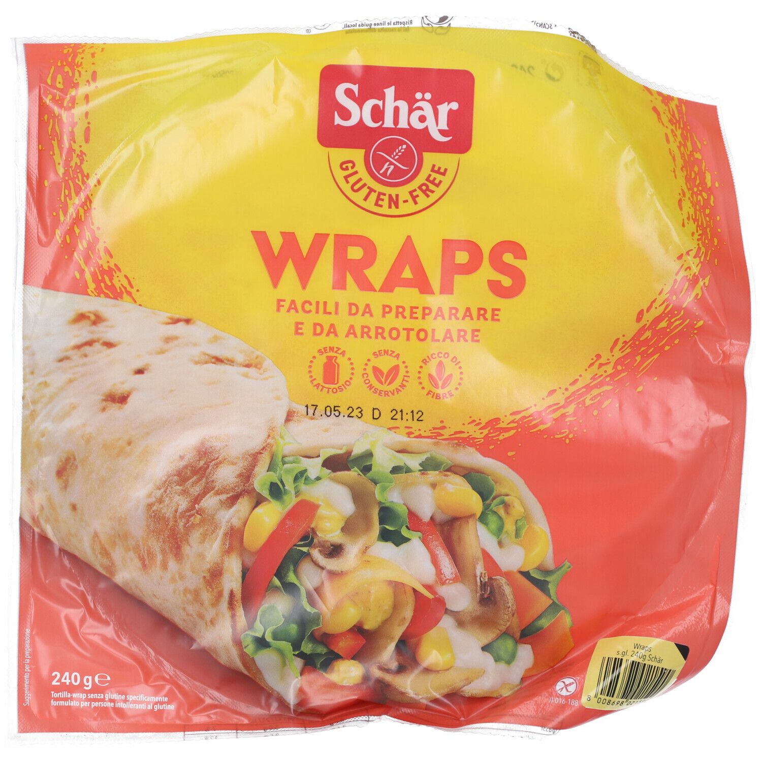 Schär Wraps 240 g Altro
