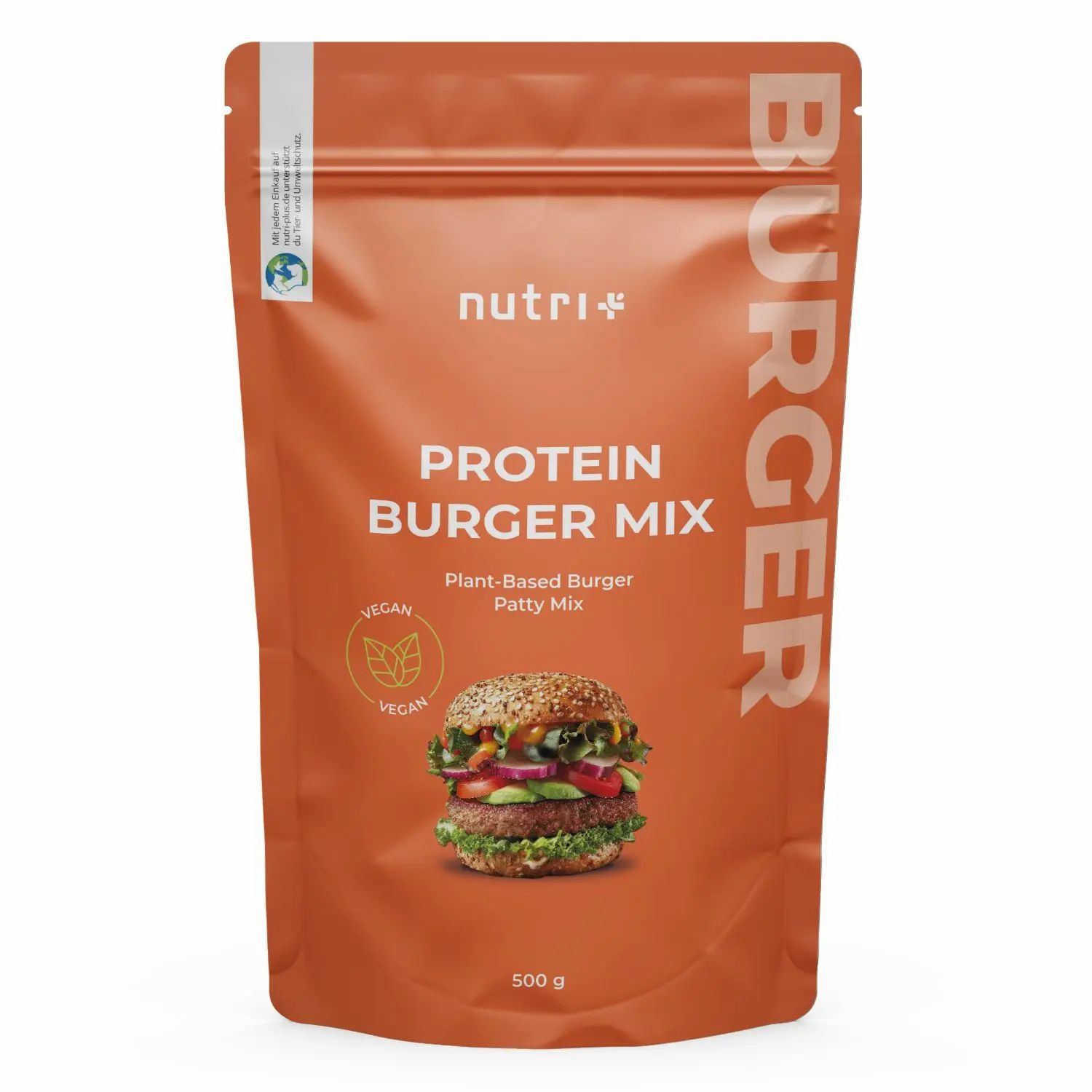 Nutri+ Mix vegano per Hamburger 500 g Miscela
