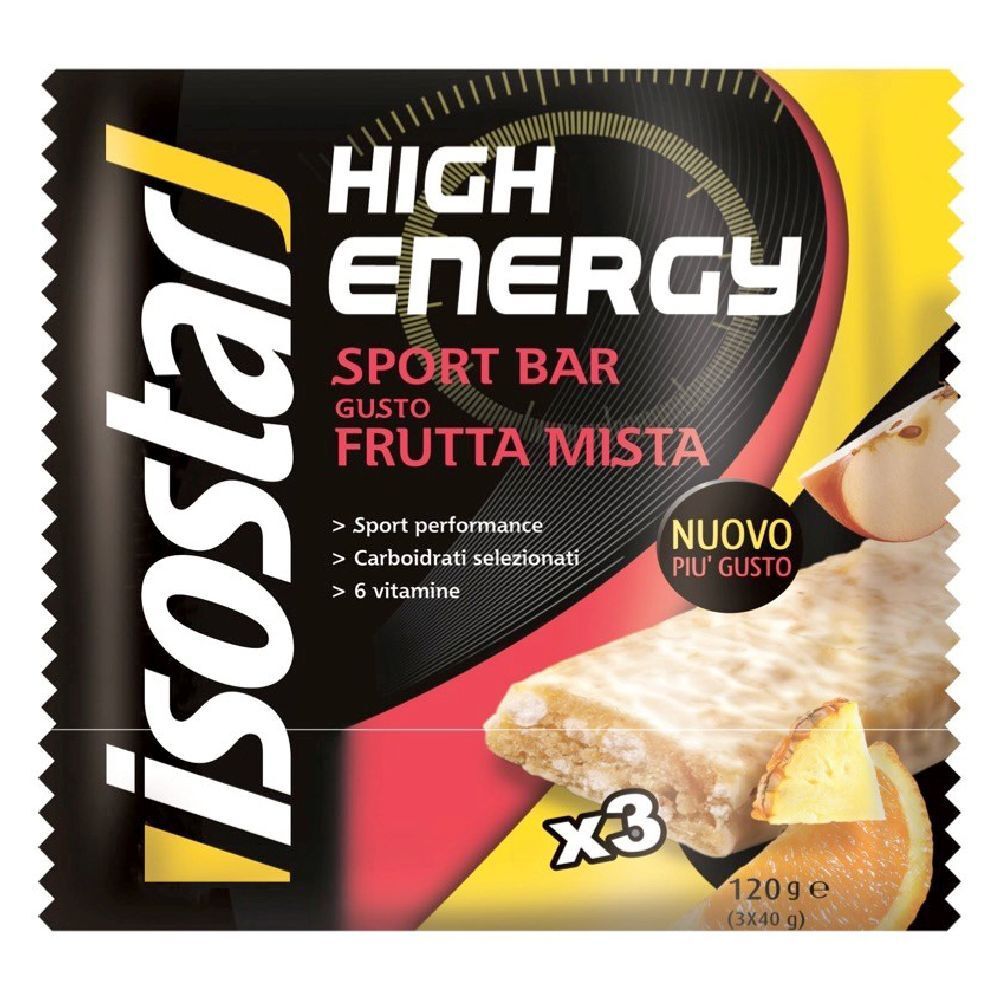 Isostad Energy Sport Bar Frutta Mista 120 g Barretta