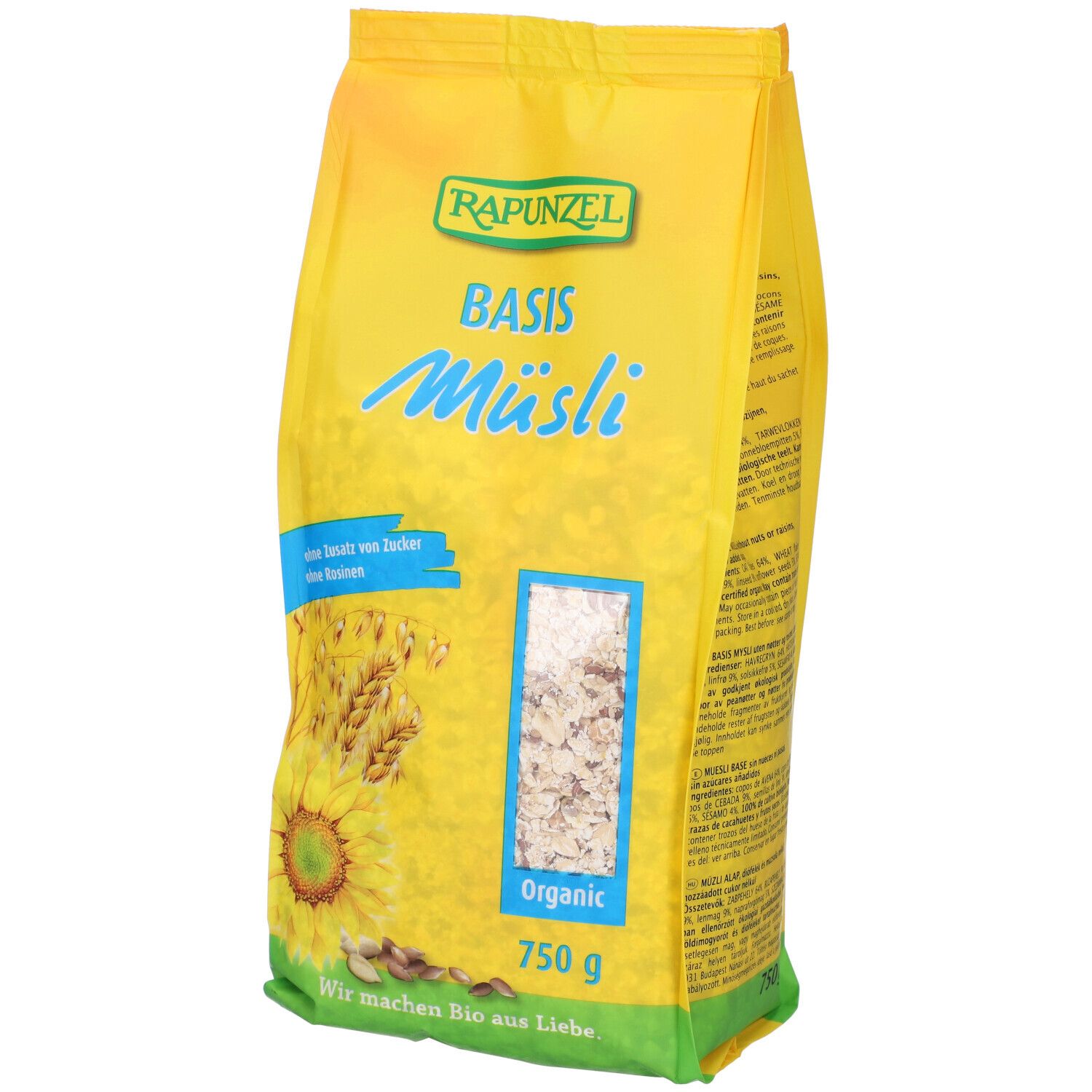 Rapunzel Basis Muesli 750G 750 g