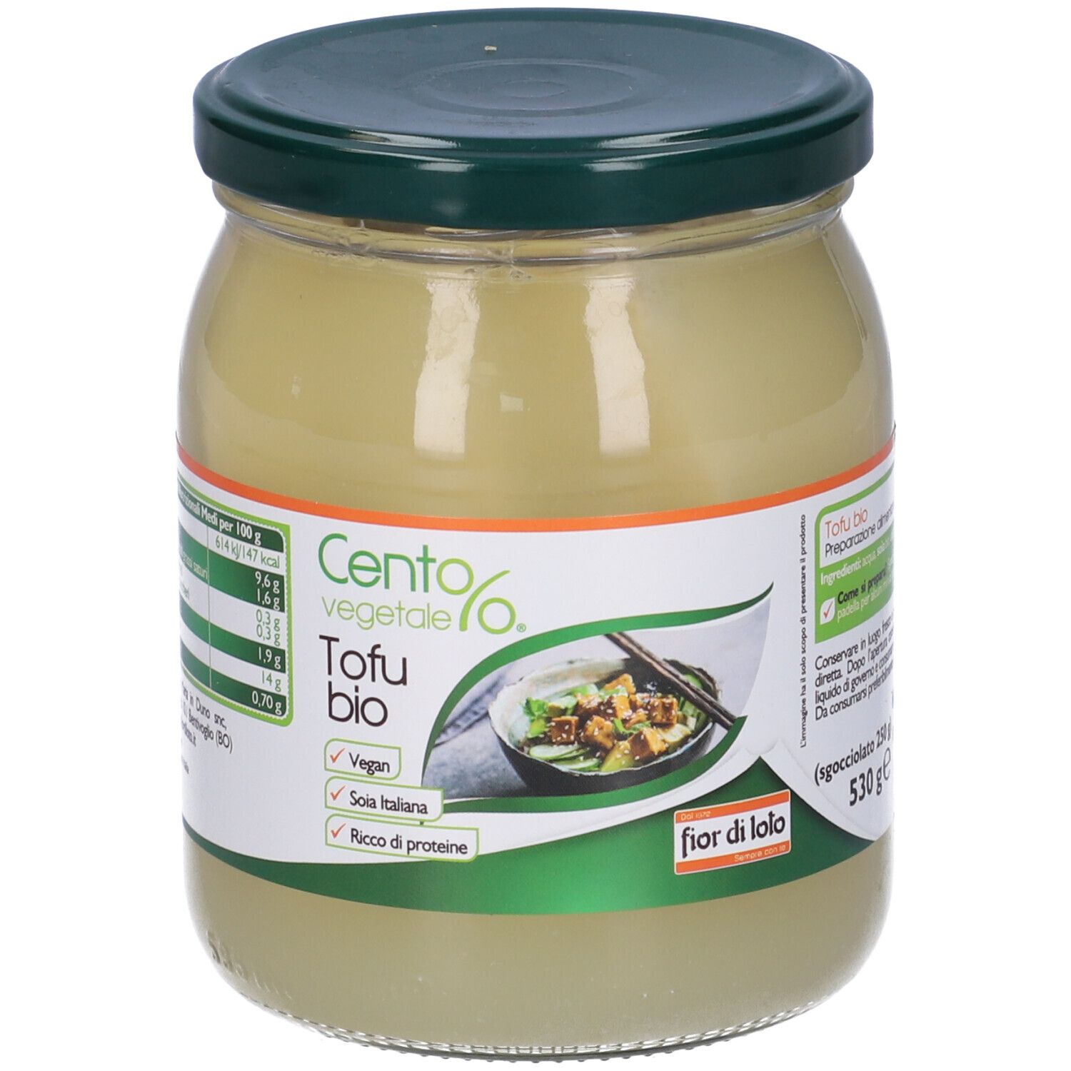 Cent%Veg Tofu Naturale 530G 530 g