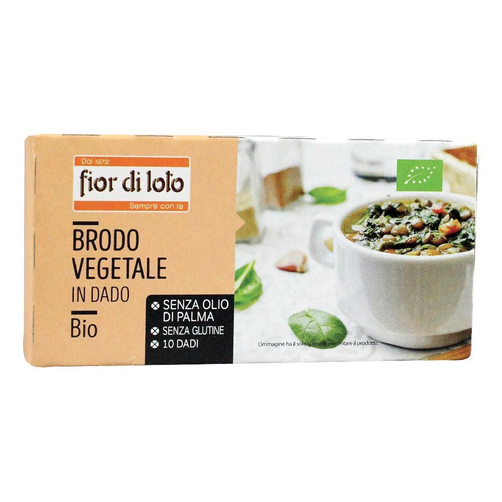 Brodo Vegetale Dado Senza Palma Glutine 100 g Altro