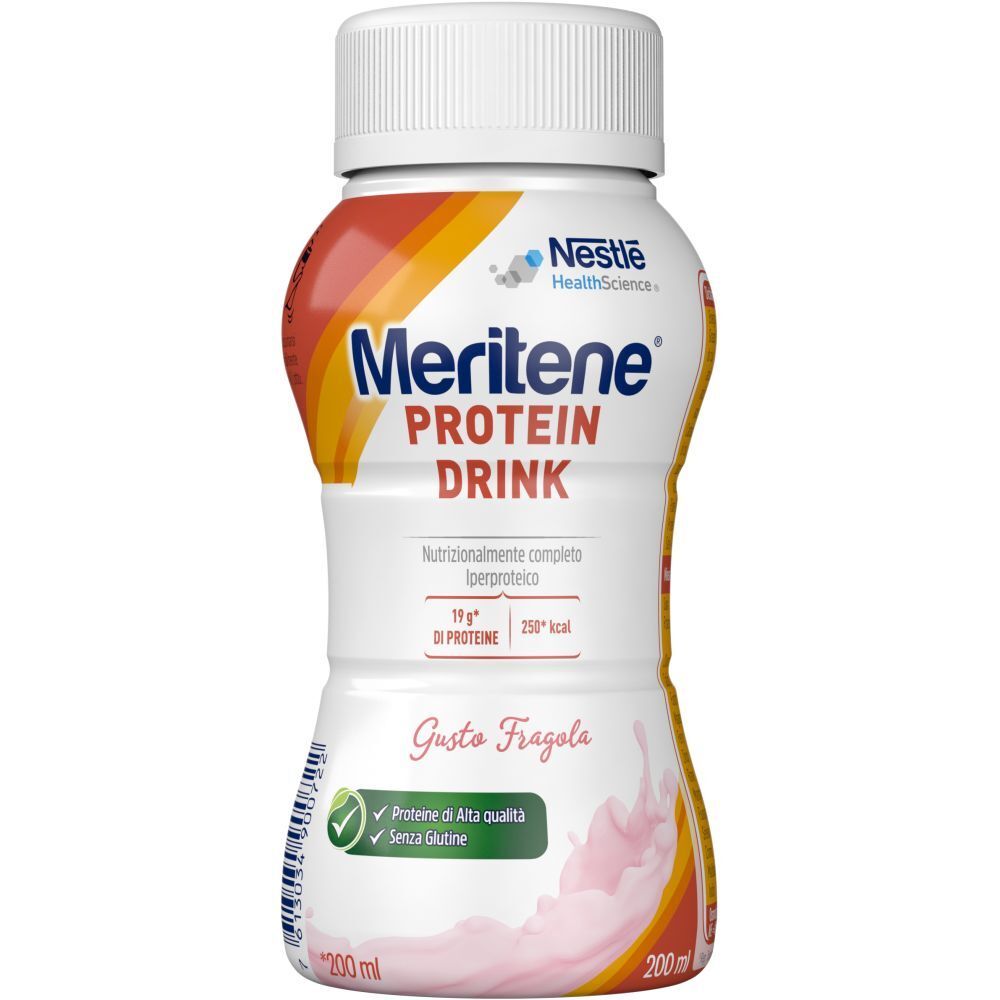 Meritene Protein Drink Fragola 200 Ml ml Soluzione orale