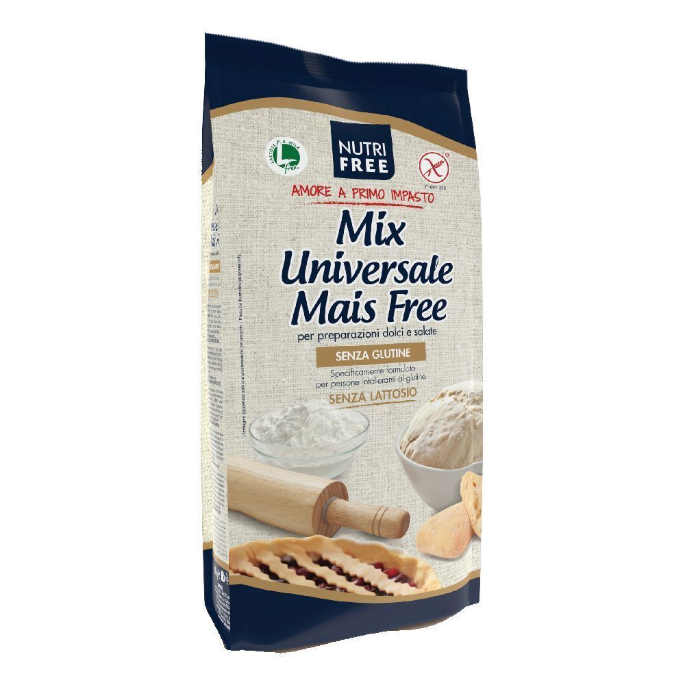 Nutrifree Mix Universale Mais Free Preparazioni Dolci E Salate 800 G g