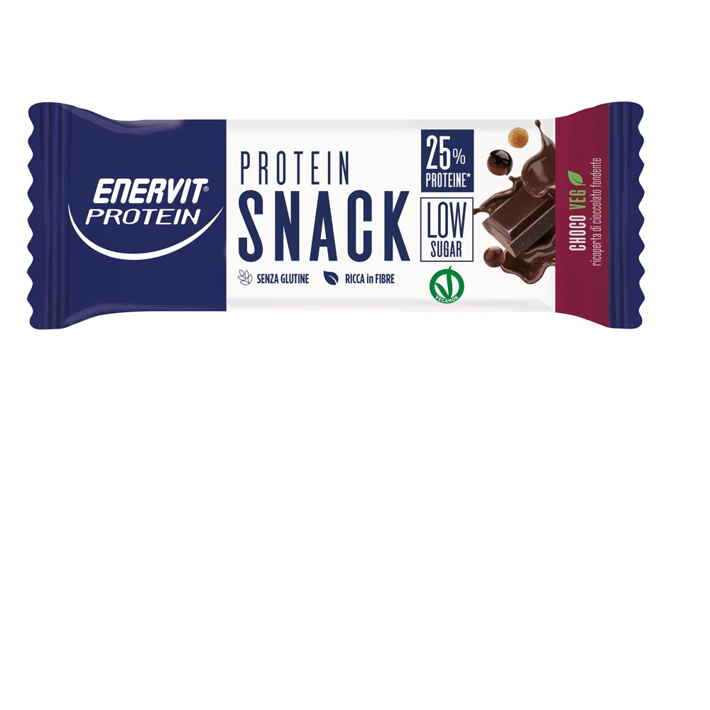 Enervit Protein Barretta Snack Choco Veg Low Sugar 33 g