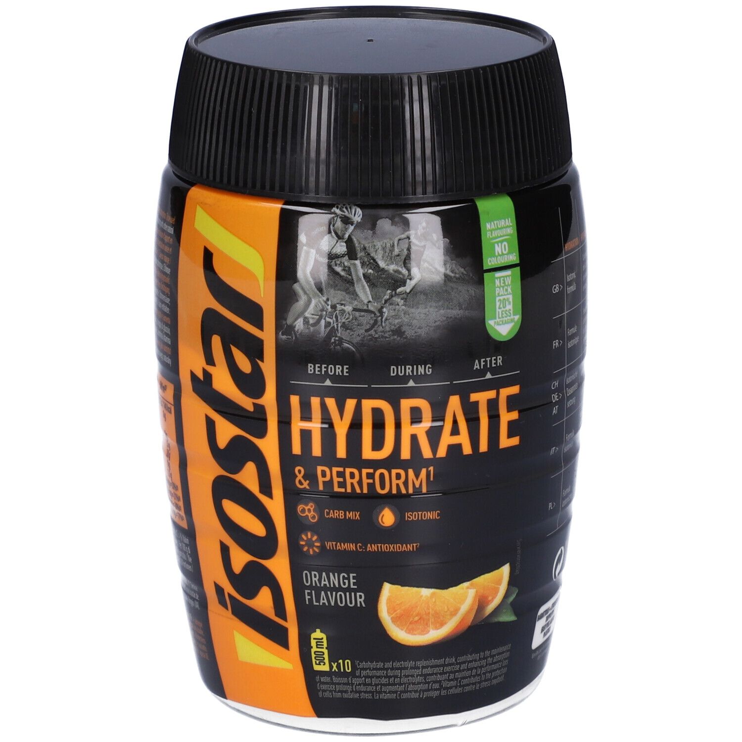 Isostad Hydrate & Perform Polvere Arancia 400 g Altro