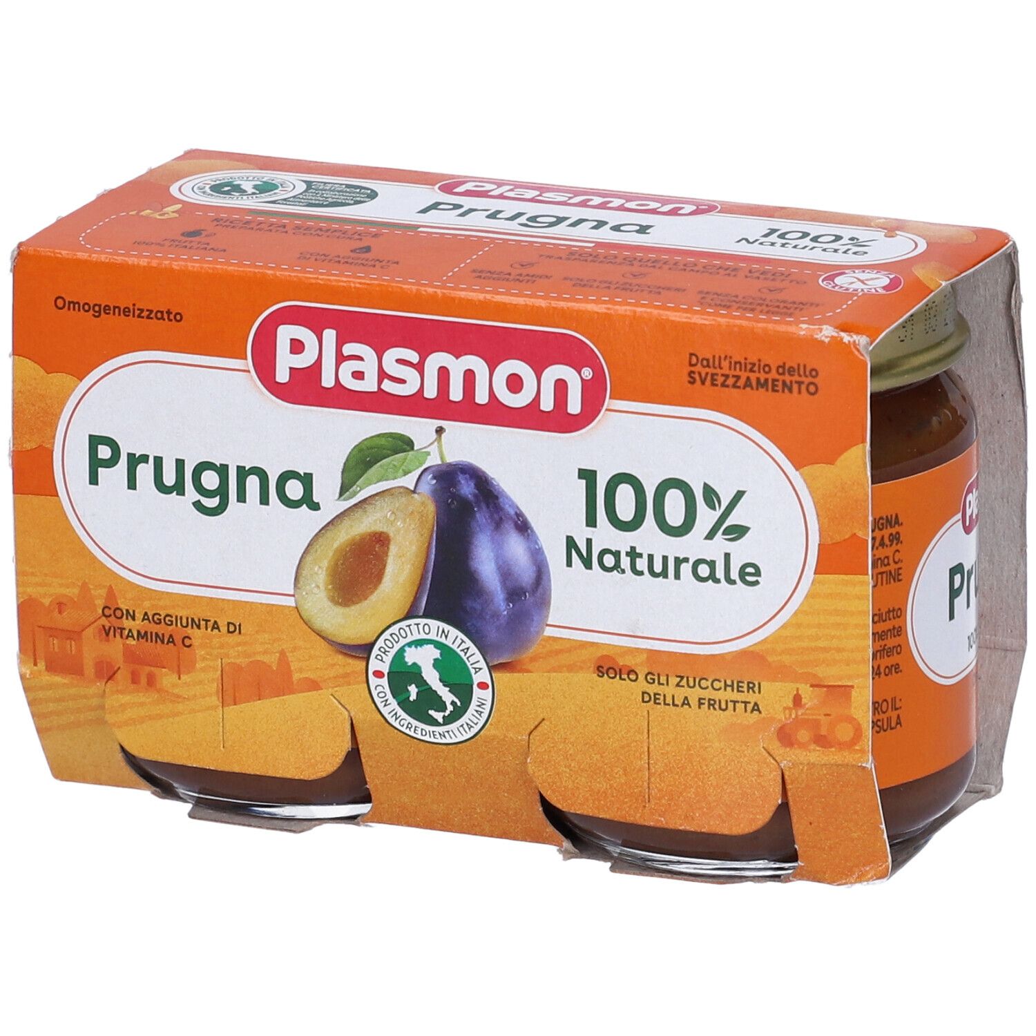 Plasmon® Prugna 2x104 g Pappa