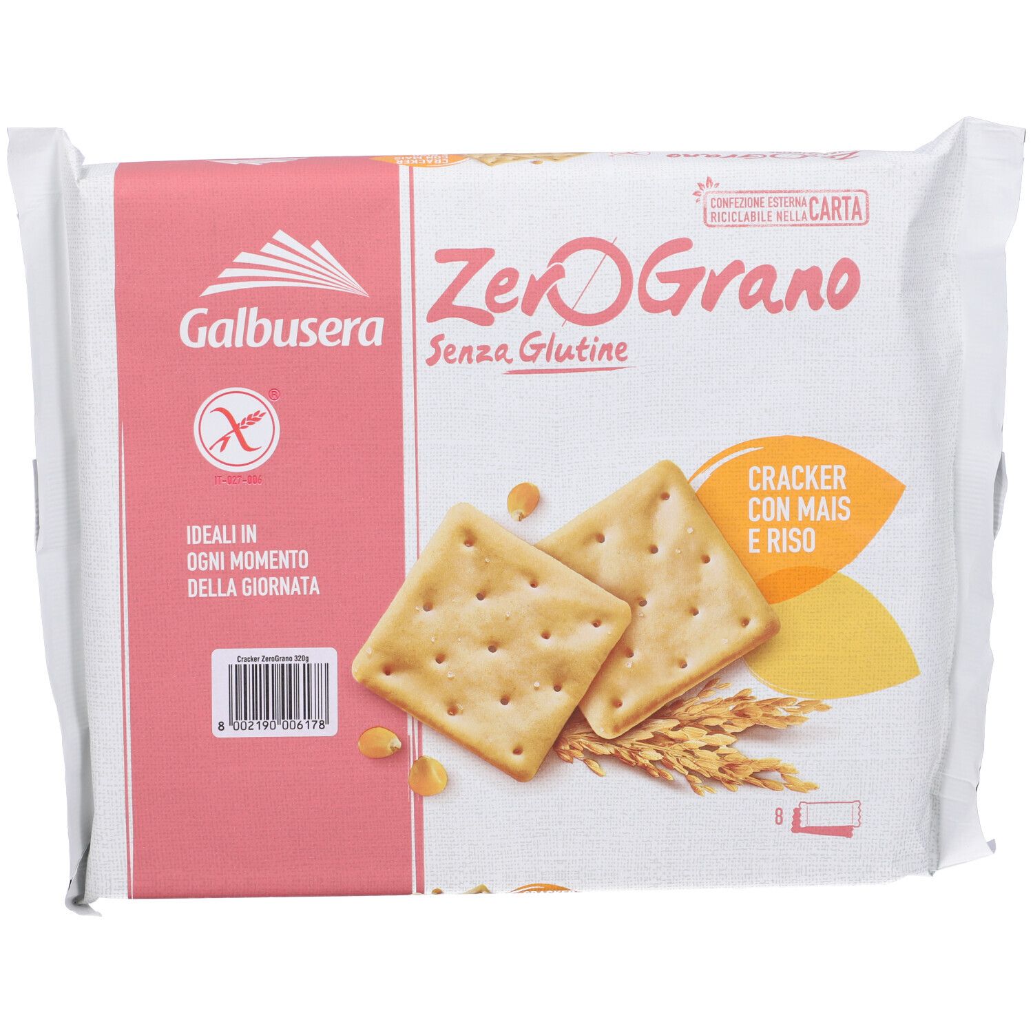 Zerograno Cracker 320 g Altro