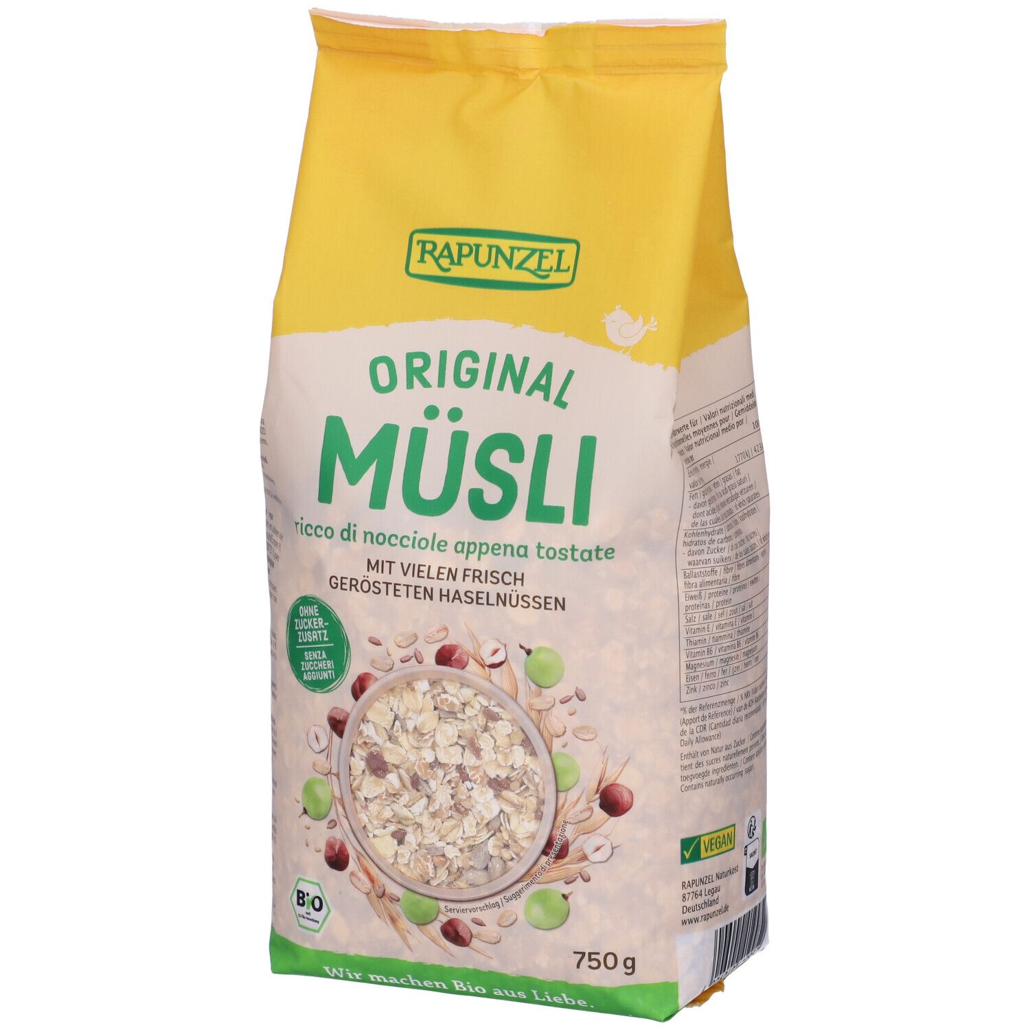 Rapunzel Original Muesli 750G 750 g