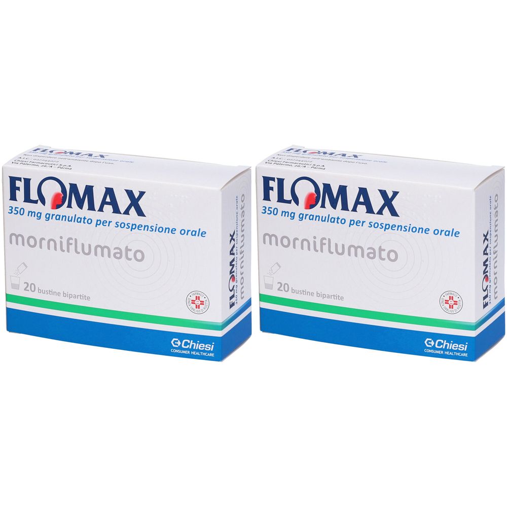 FLOMAX 350 mg granulato per sospensione orale Set da 2 2x20 pz Granula