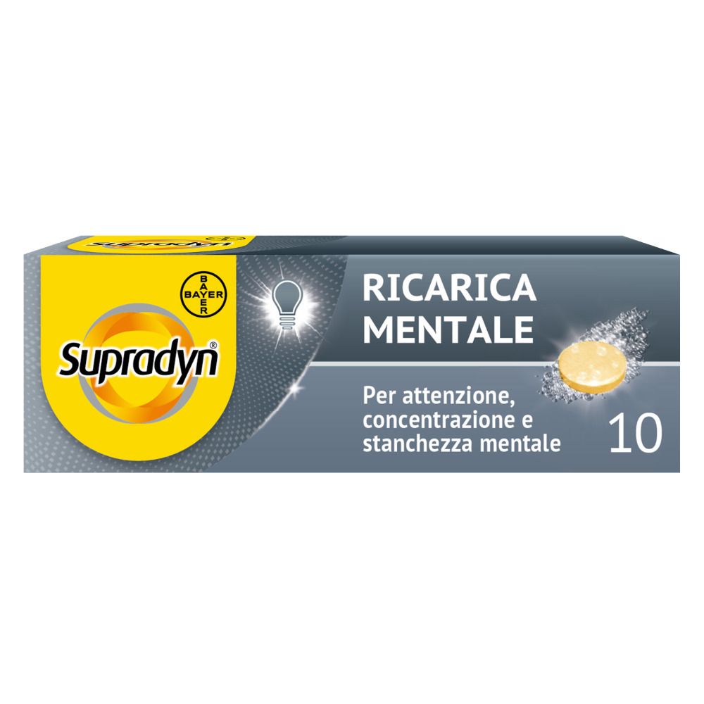 Supradyn Ricarica Mentale Integratore Memoria e Concentrazione Cpr Eff