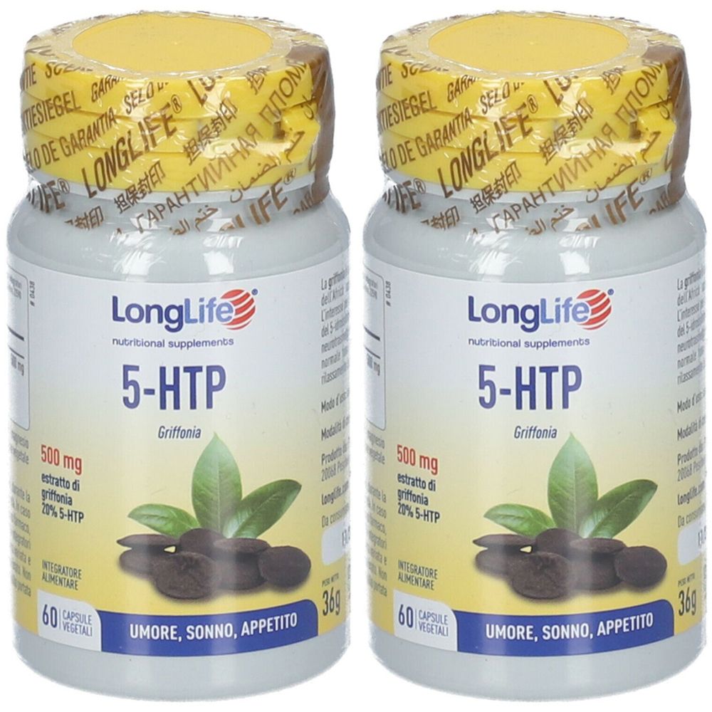 LongLife® 5-HTP Set da 2 2x60 pz Capsule