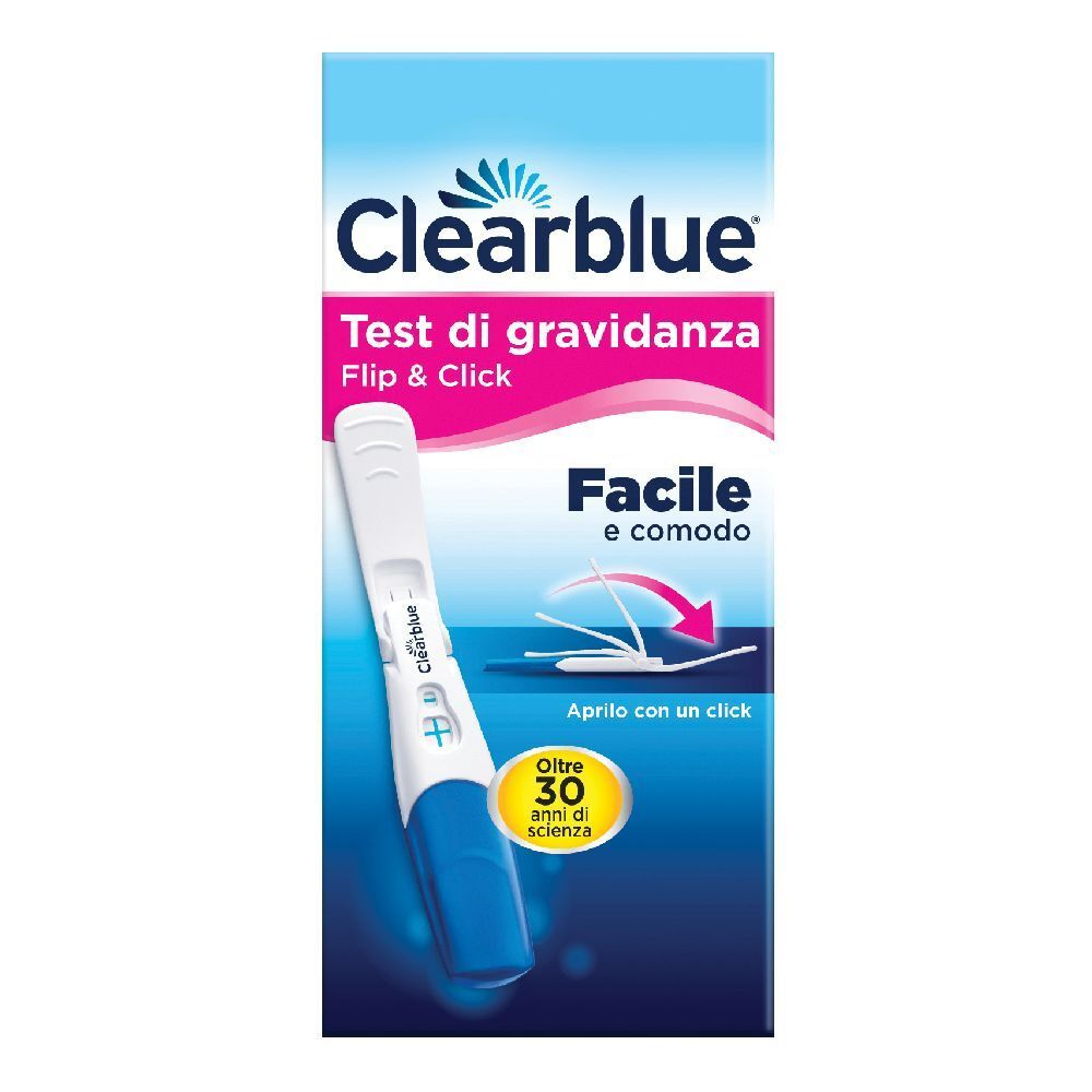 Clearblue® Test di Gravidanza Flip & Click 1 pz