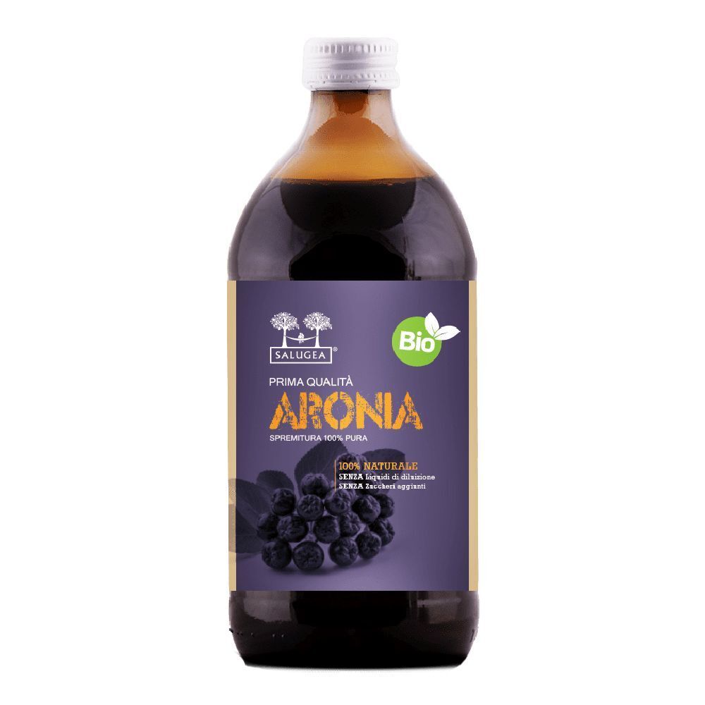 Salugea Succo di Aronia Bio 500 ml Sciroppo