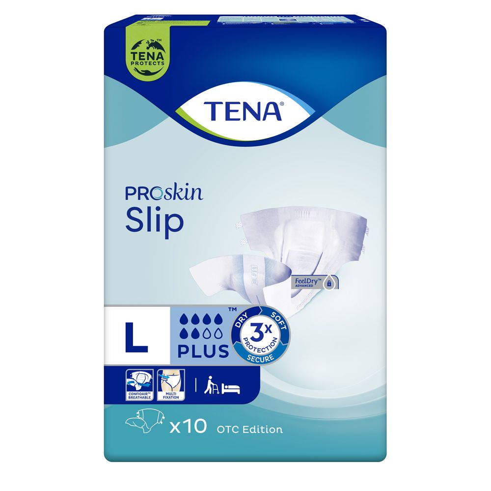 Tena® Slip Plus L 10 pz Assorbenti