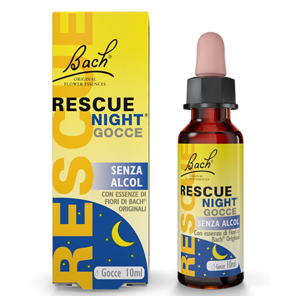 Rescue Original Night Senza Alcol Gocce 10 Ml ml orali