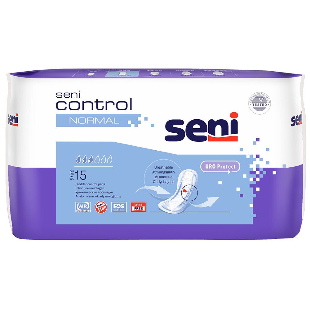 Solette Seni Control normali, 1 confezione = 15 pezzi pz