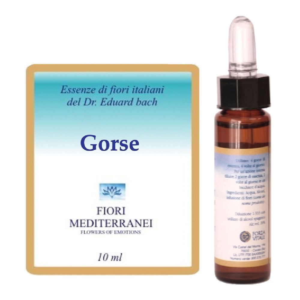 Gorse Fiori Mediter 10Ml 10 ml Gocce orali