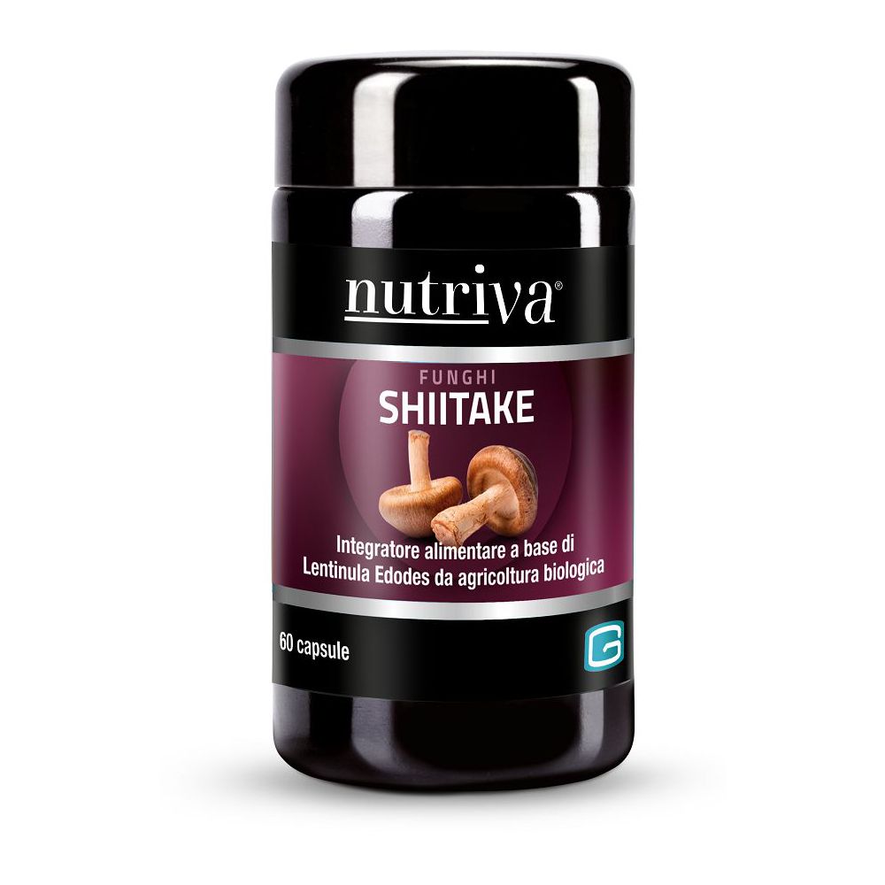 Nutriva Shiitake 60 Vegicapsule pz Capsule
