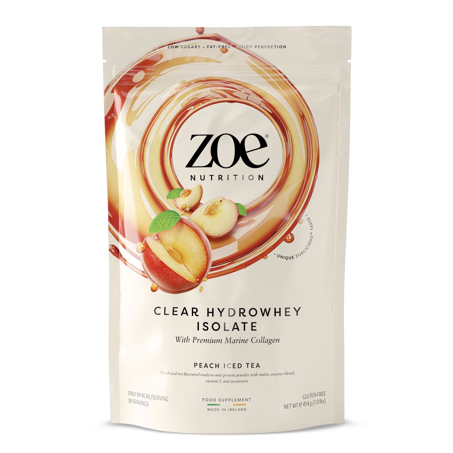 zoe Clear Hydrowhey 454 g Polvere