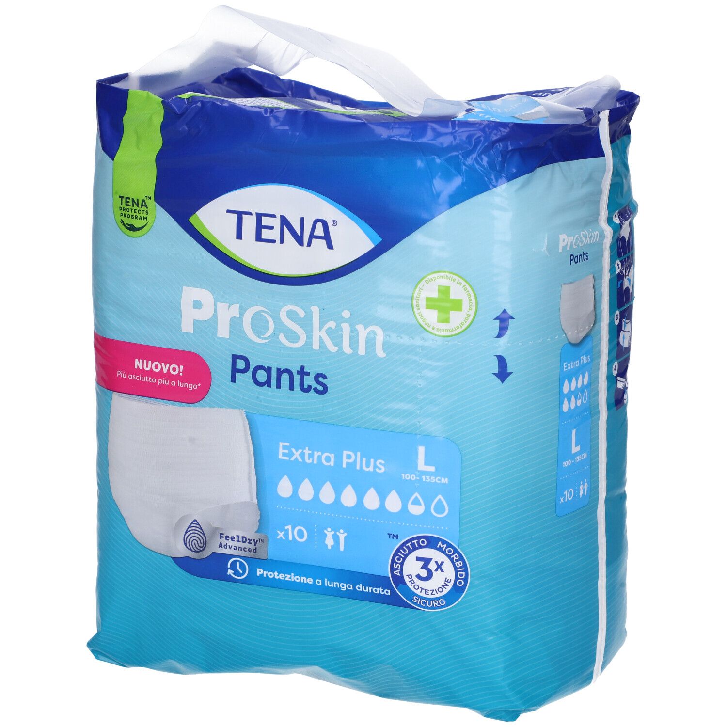 TENA ProSkin Pants Extra Plus Mutandine Assorbenti per Incontinenza L