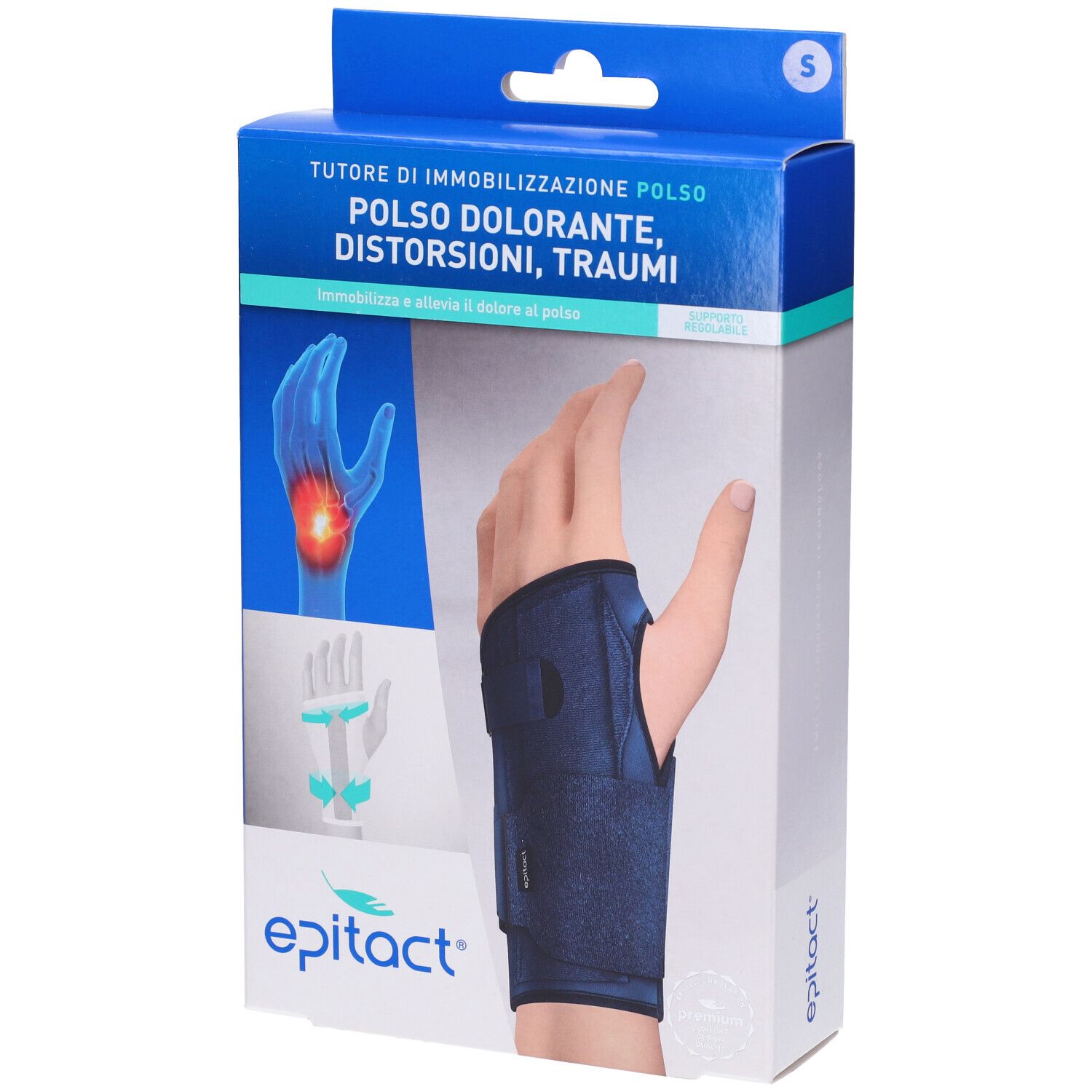 Epitact Tutore Immobilizzazione Polso Taglia S 1 pz Bendaggio/i