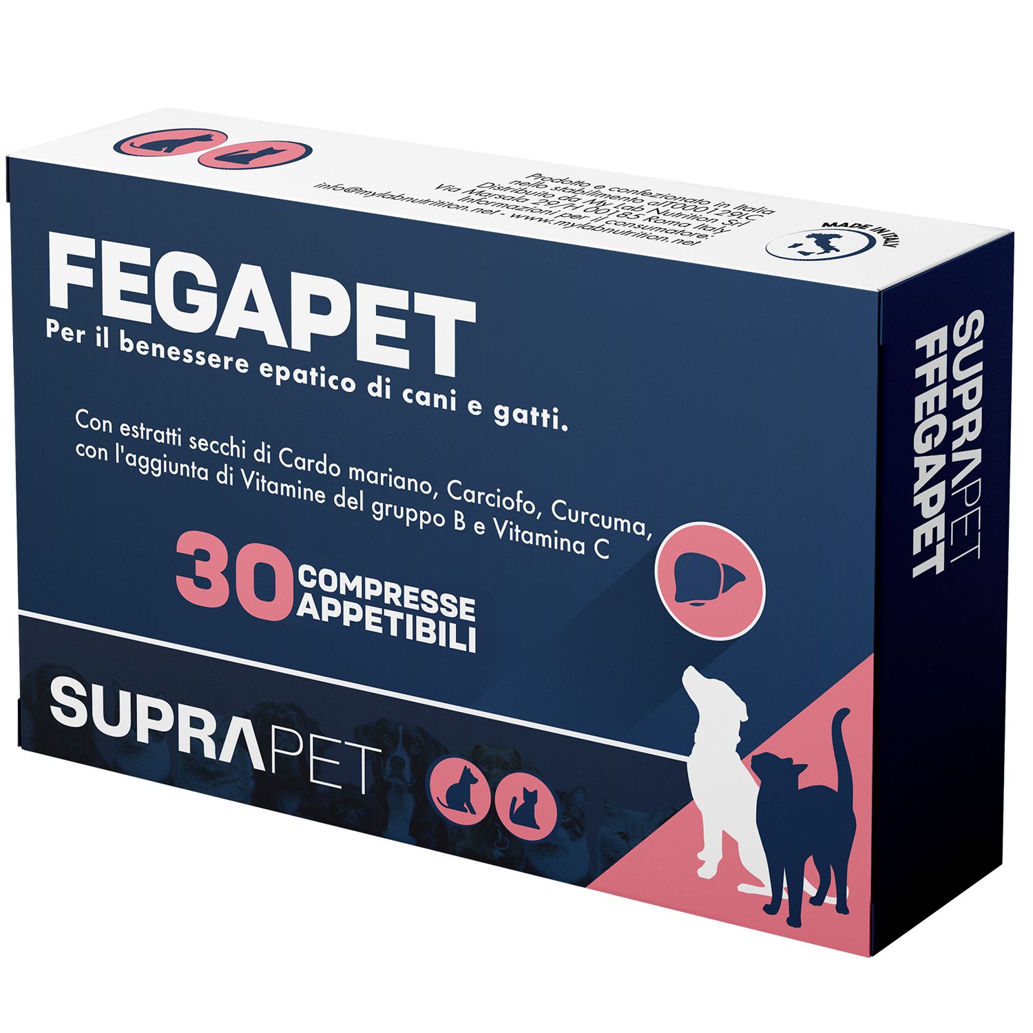 Suprapet Fegapet 30 compresse pz Compresse