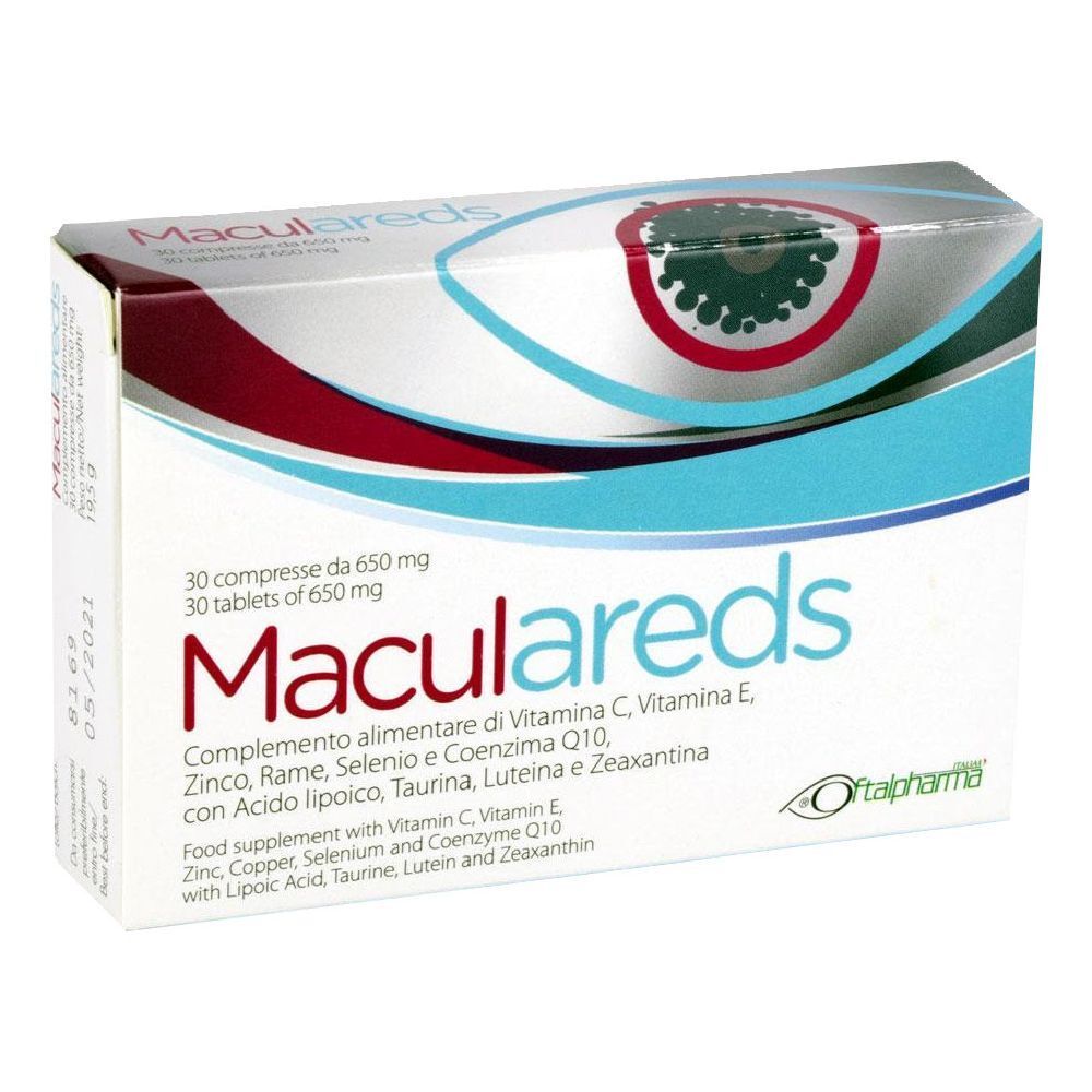 Maculareds 30 pz Compresse