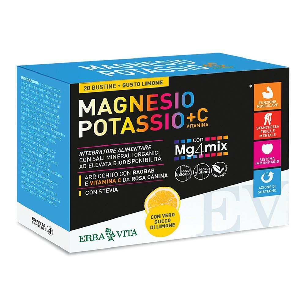 MAG POT VIT C ERBA VITA 20x3,8 g Bustina