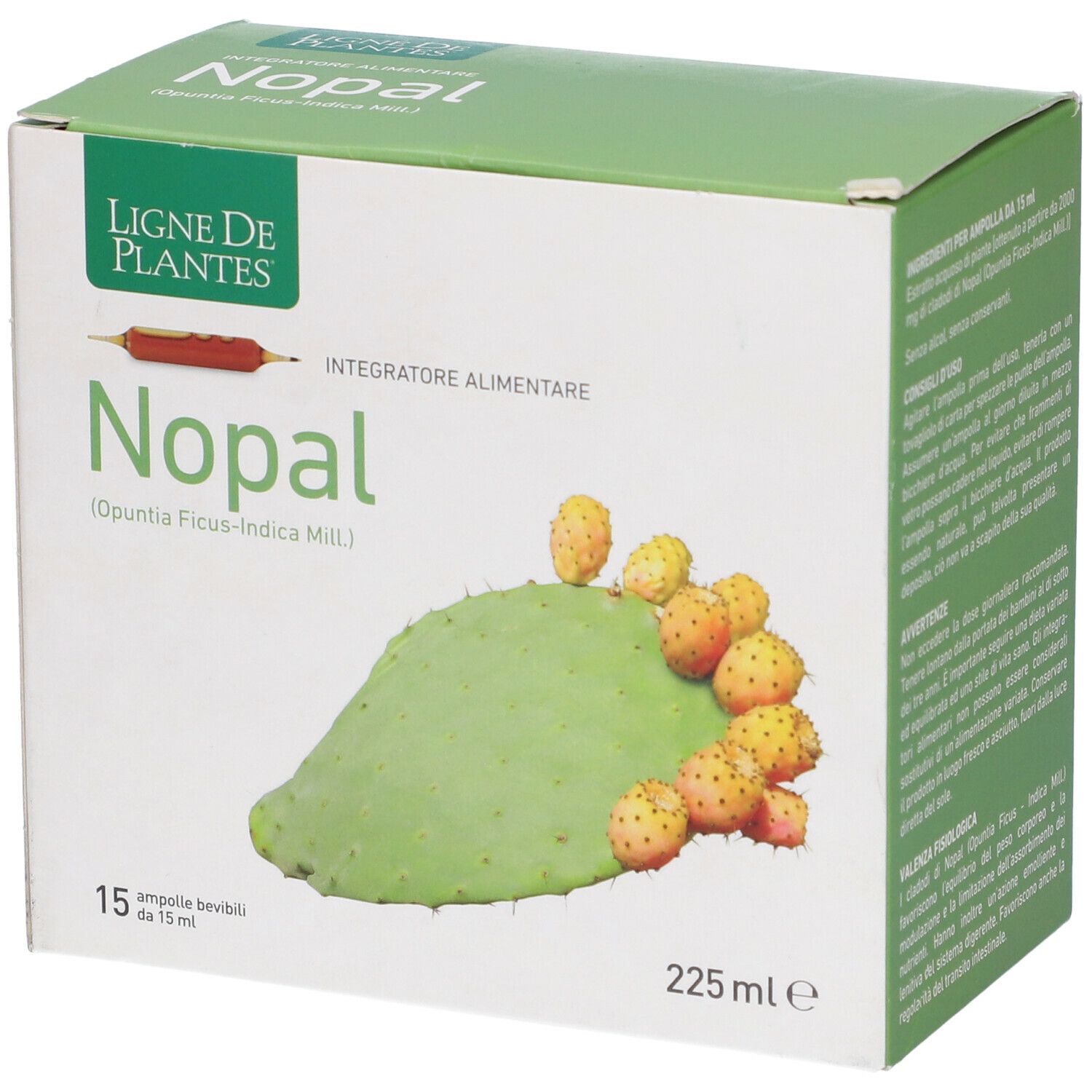 Nopal 15 Ampolle Bevibili Da Ml pz Flaconcini bevibili