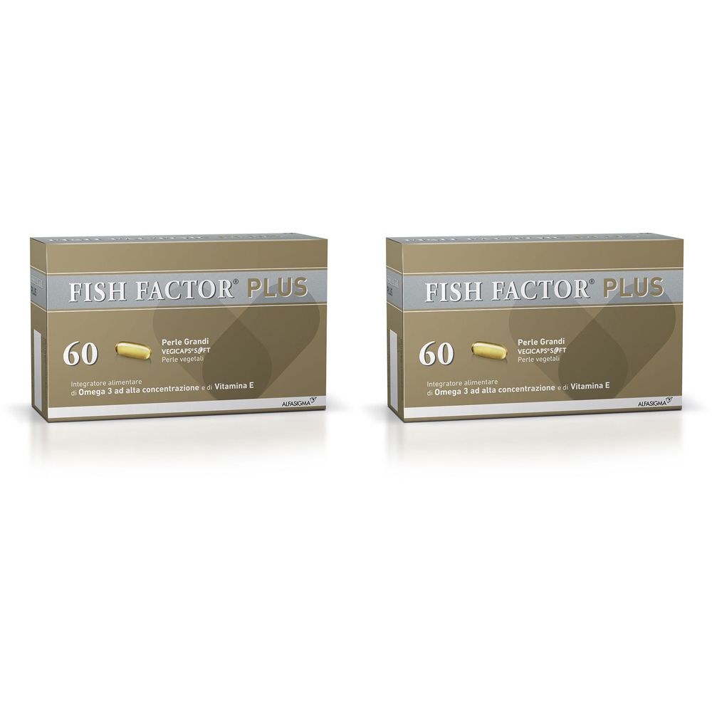 Fish Factor Plus 60 Perle Grandi Set da 2 2x60 pz