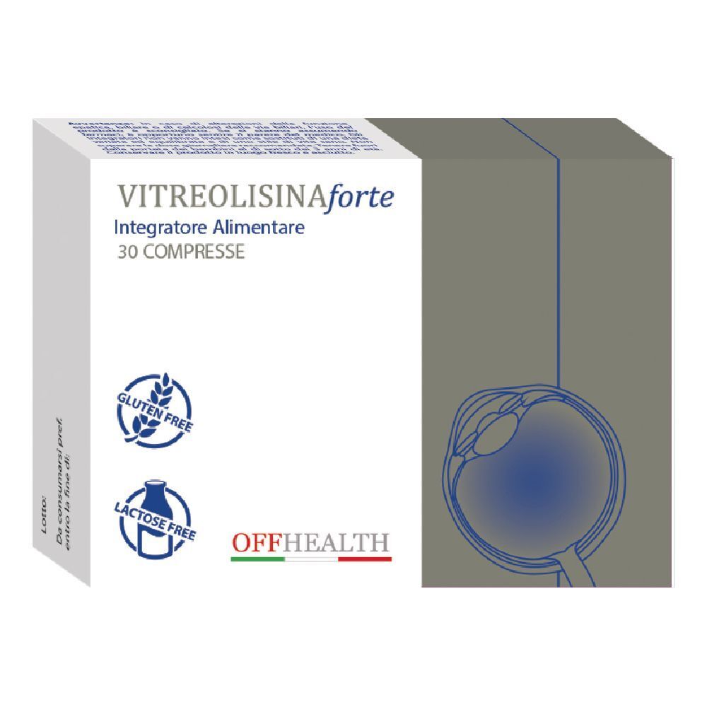 OFFHEALTH VITREOLISINA forte 30 pz Compresse