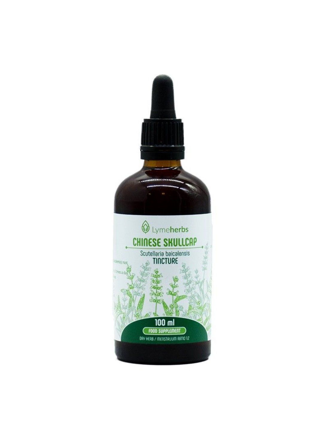 Lymeherbs Scutellaria baicalensis (Skullcap cinese), tintura 1:2 100 m