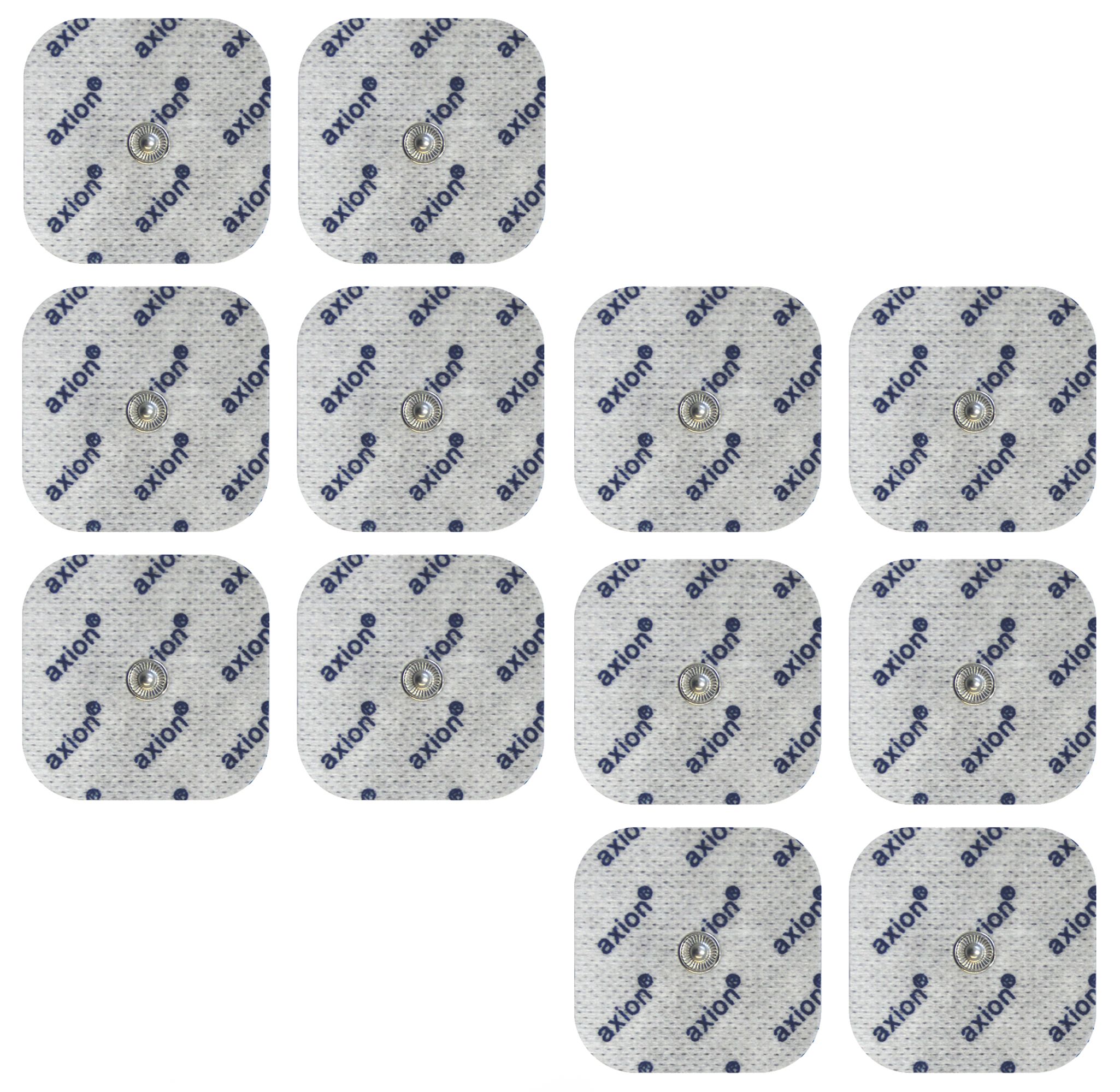 elettrodi adesivi axion 5x5 cm - adatti per Sanitas, Beurer, ecc. 12 p