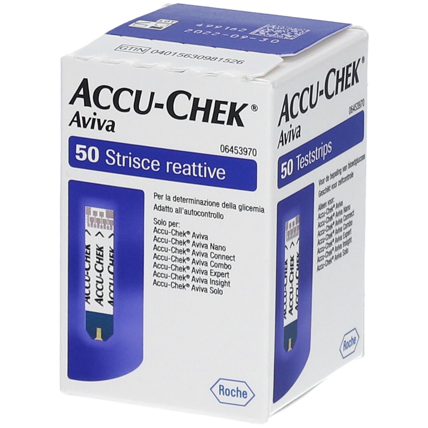ACCU-CHEK® Aviva Strisce 50 pz reattive