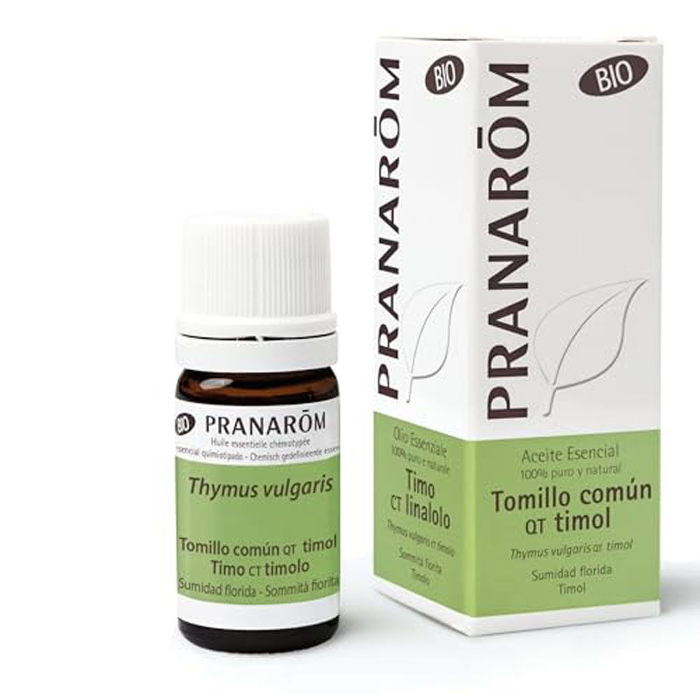 Pranarom Olio Essenziale Timo CT Timolo Sommitá Fiorita 5 ml Soluzione