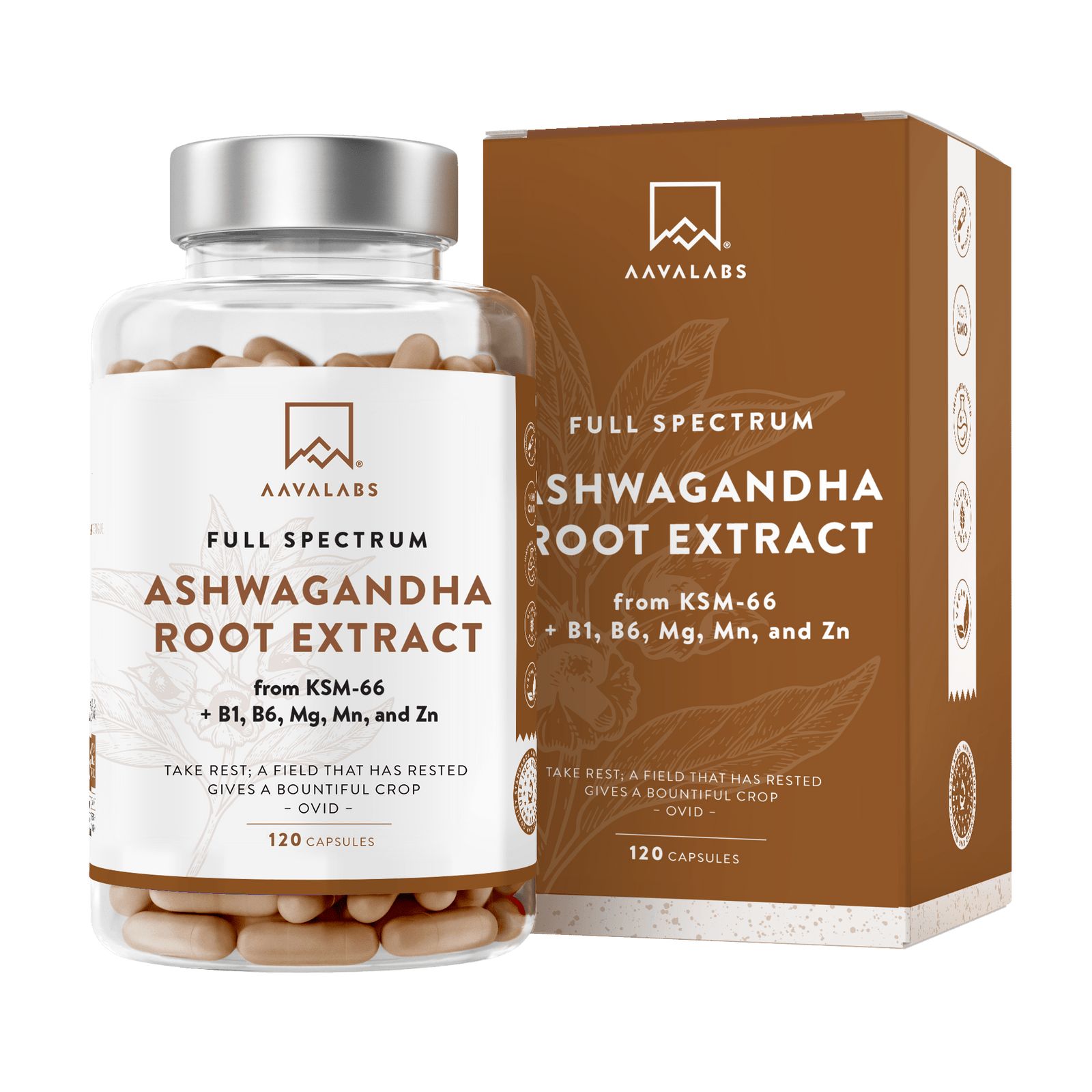 Aavalabs Ashwagandha 120 pz Capsule