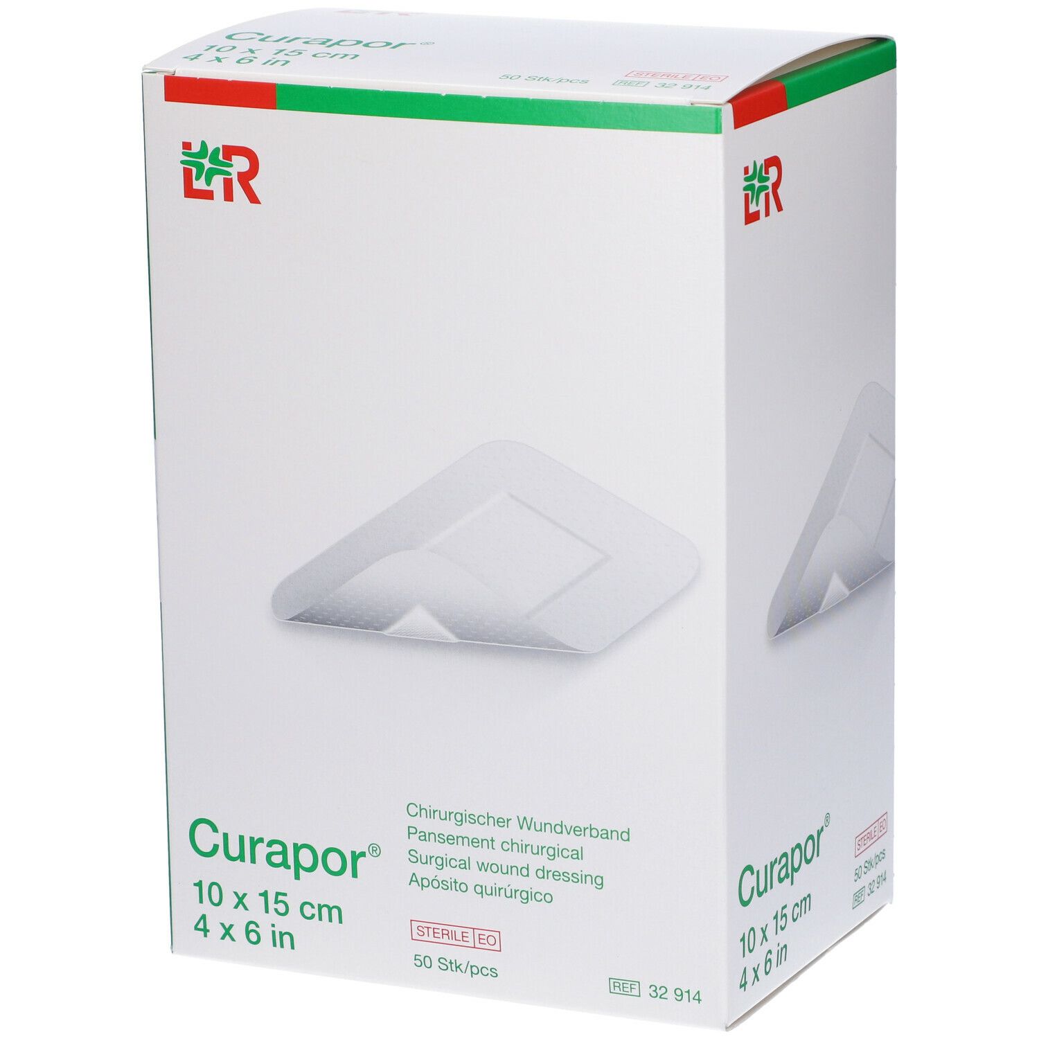 3M™ Transpore Curapor® 10 cm x 15 50 pz Cerotto