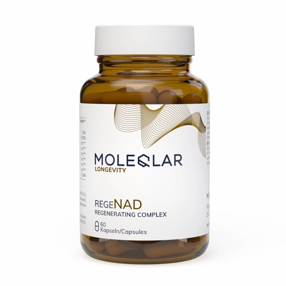 MoleQlar regeNAD (NAD Booster) - NAD regenerating Complex 60 pz Capsul