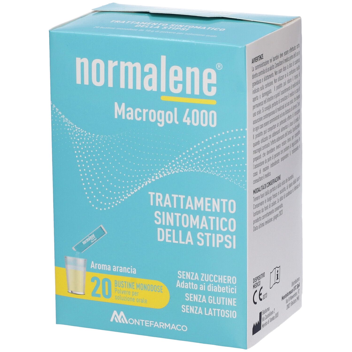 Normalene Macrogol 4000 Bustine 20x10 g Polvere per soluzione orale