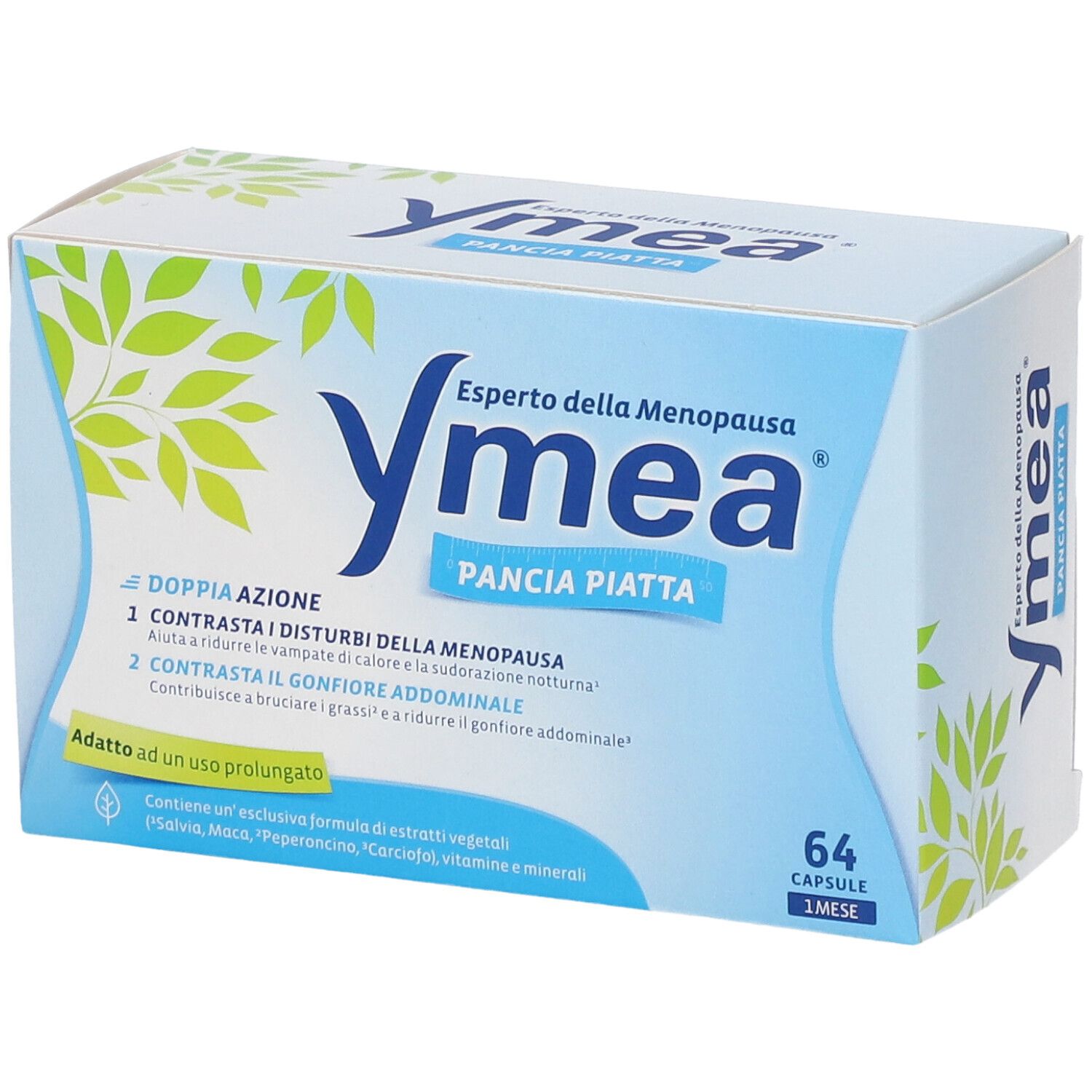 Perrigo® Ymea® Pancia Piatta - risparmia il 15% con codice: YM15 64 pz