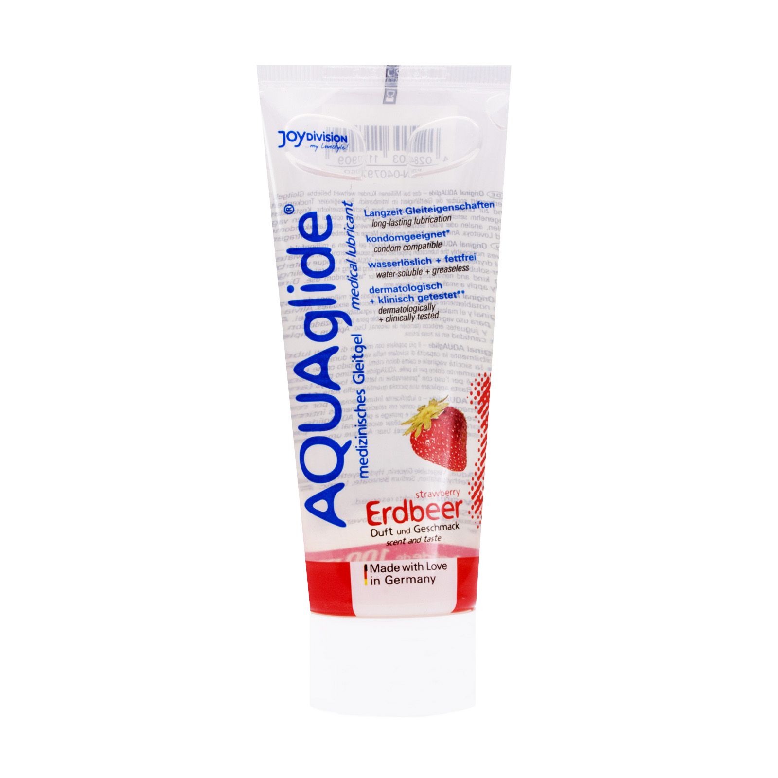 AQUAglide - lubrificante al gusto di fragola 100 ml