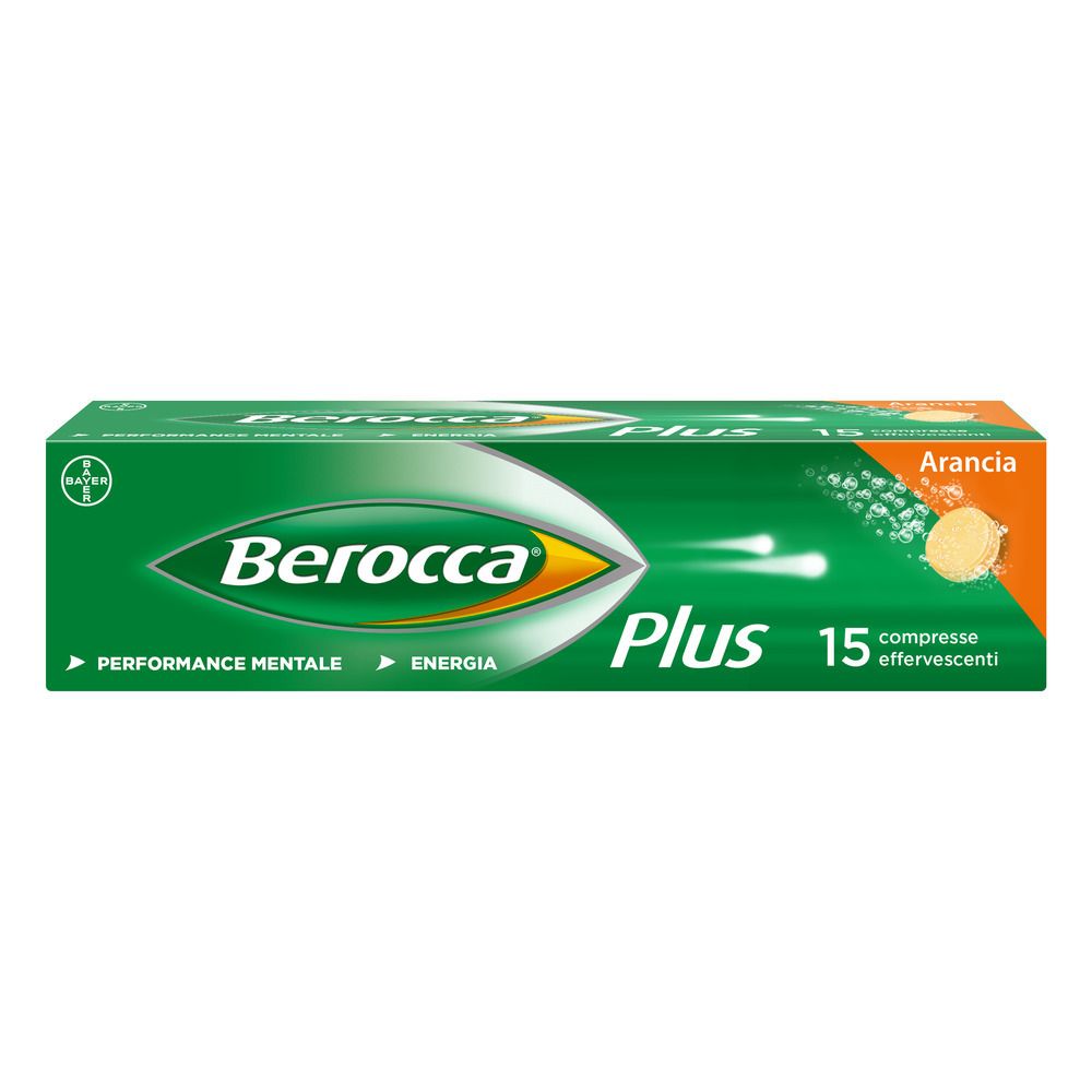 Berocca Plus Integratore Vitamine minerali per Energia e Concentrazion