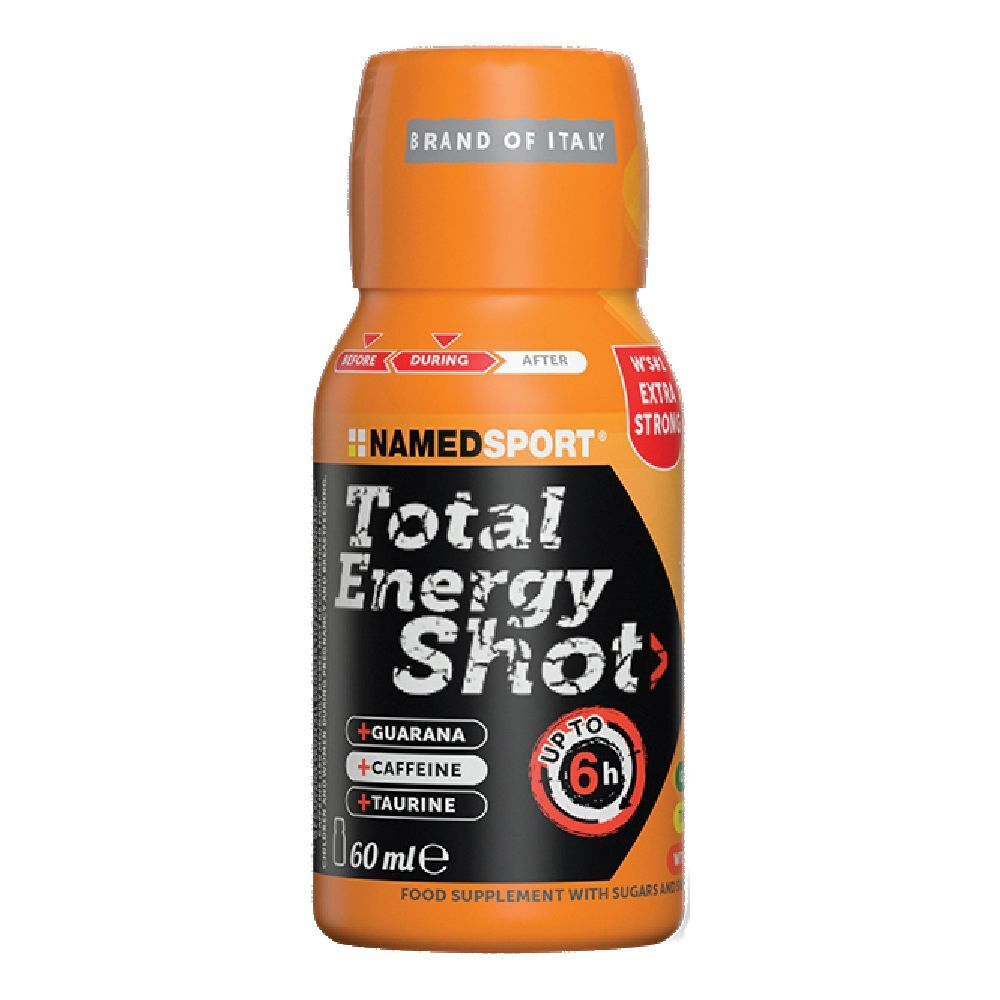 NAMEDSPORT® Total Energy Shot 60 ml Soluzione bevibile