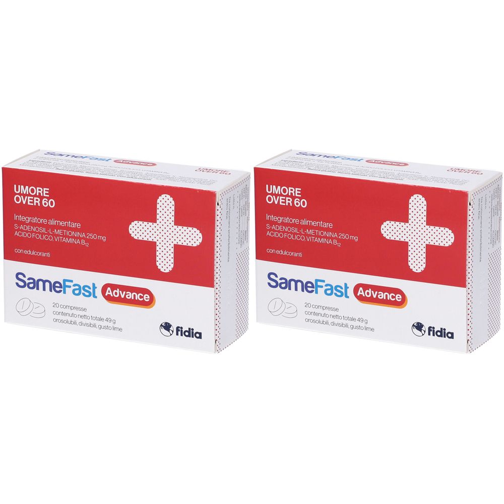 Fidia SameFast Advance Set da 2 2x49 g Compresse