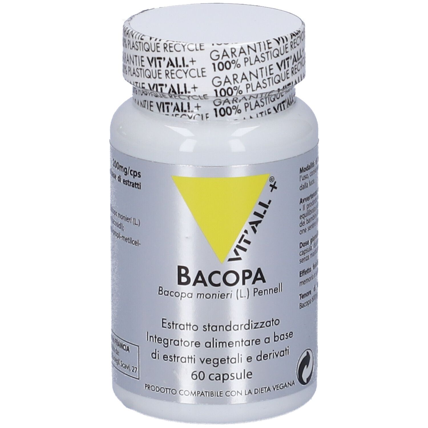 Bacopa Vitall + 16 g Capsule