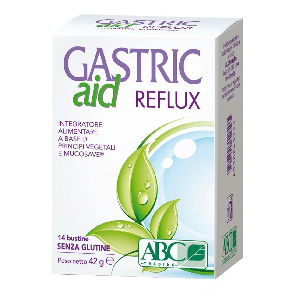 ABC Trading Gastric Aid Reflux Bustine 14 pz Bustina