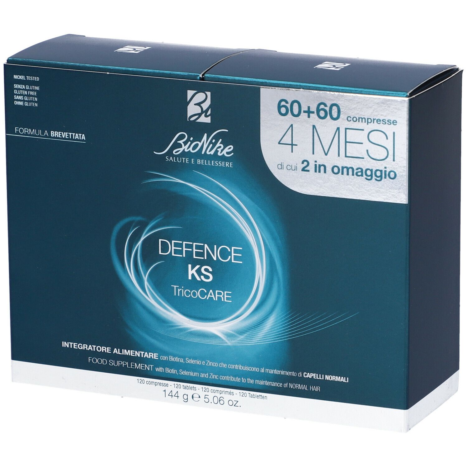 Bionike Defence KS Tricocare Compresse 144 g